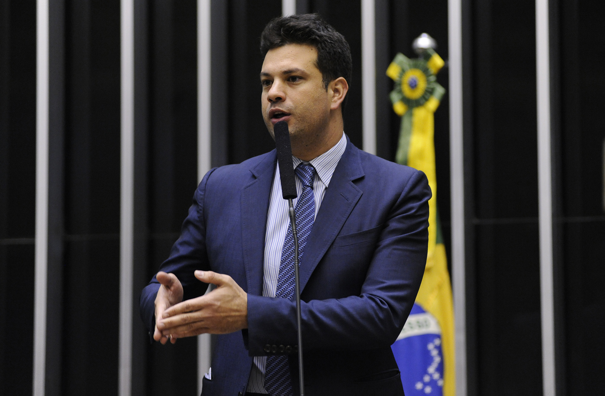 Leonardo Picciani, líder do PMDB: rompimento com Cunha e pressão de parte da bancada. | Luis Macedo/Câmara dos Deputados