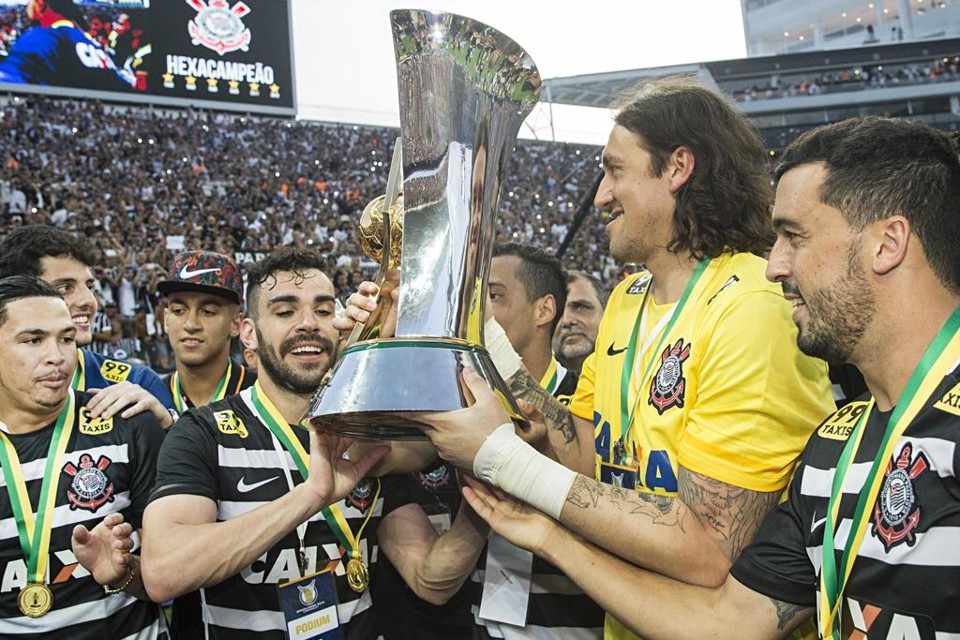 Campeão e classificado à Libertadores, o Corinthians teve 100% dos votos dos jornalistas da Gazeta. | Eduardo Knapp/Folhapress