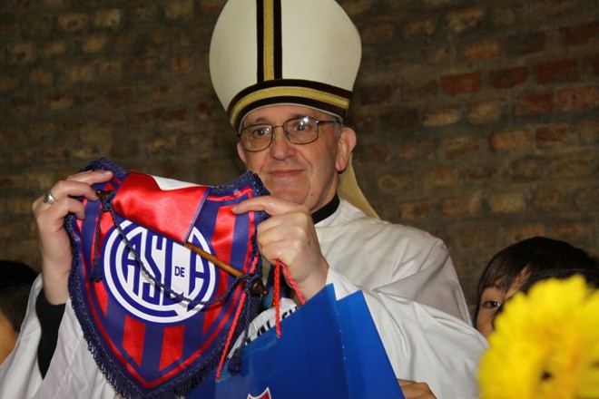 Novo estádio em Boedo levará o nome do Papa Francisco, torcedor mais ilustre do San Lorenzo. | RR/gk/HANDOUT