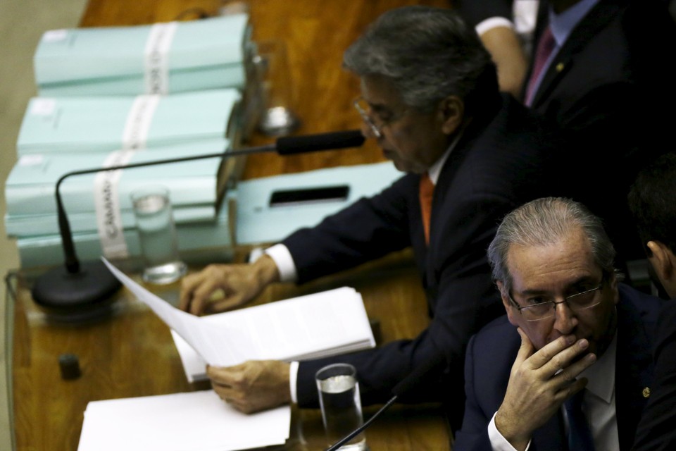 Deputados cogitam interromper o recesso para julgar Eduardo Cunha no Conselho de Ética. | Ueslei Marcelino/Reuters