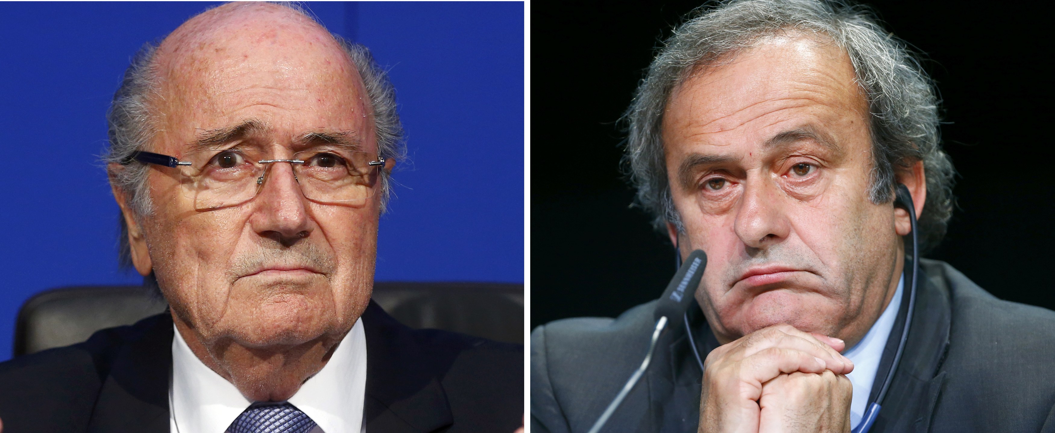 Blatter e Platini. | STAFF/REUTERS