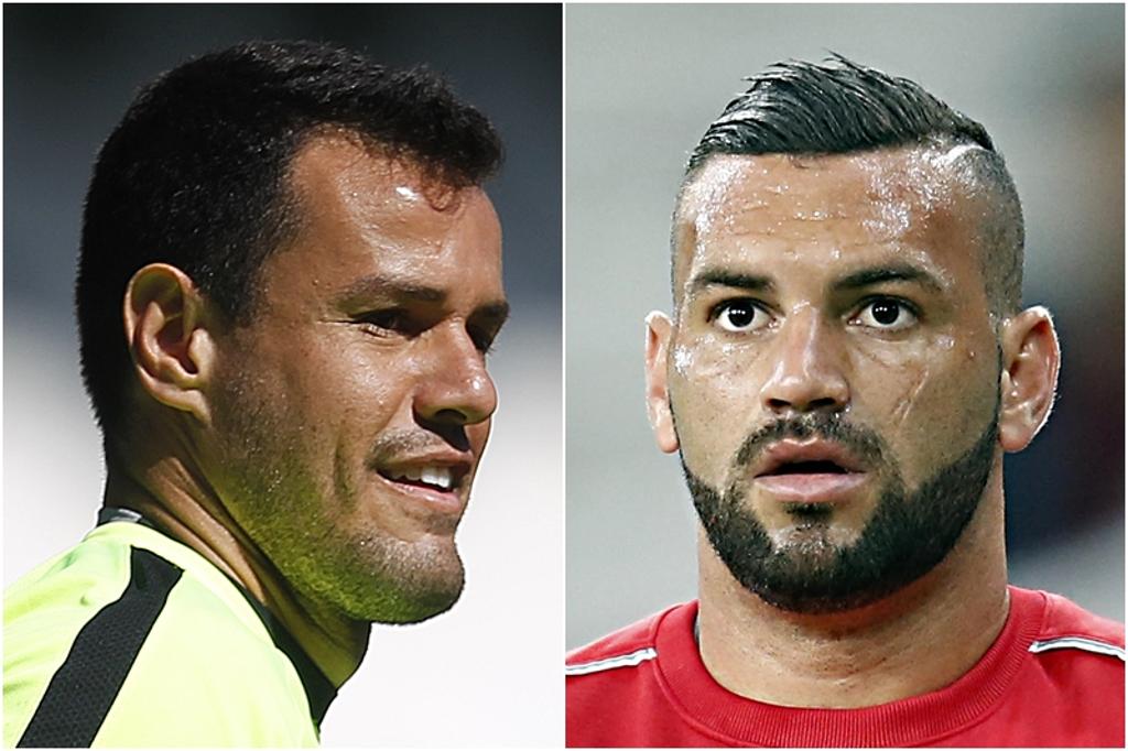 Wilson do Coritiba e Weverton do Atlético. | /