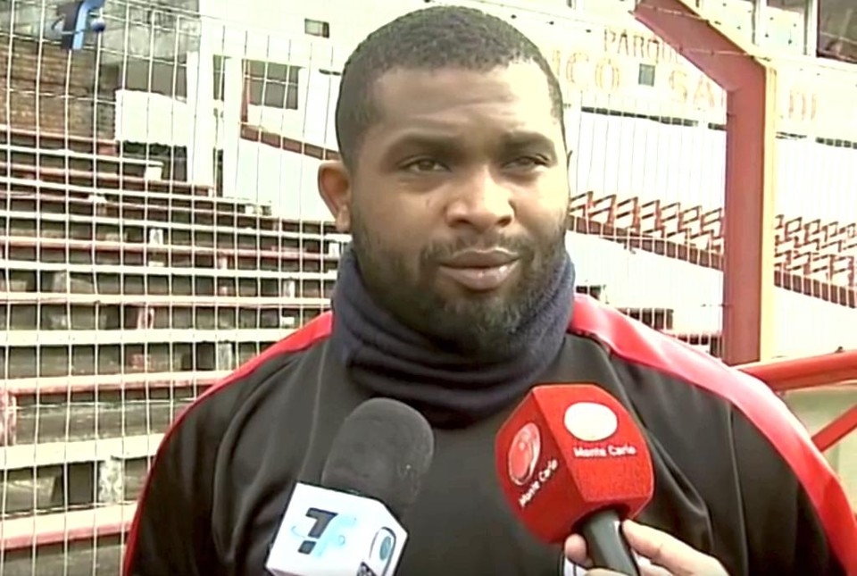 Morro García é o artilheiro do Campeonato Uruguaio. | Reprodução/Youtube