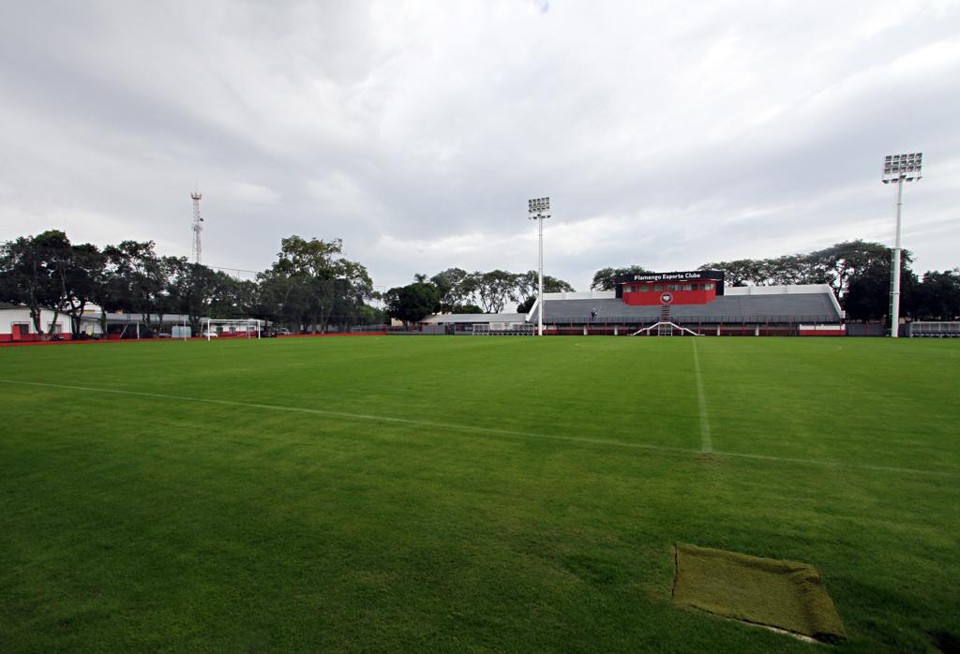Campo do Flamengo, palco da pré-temporada do Coxa. | Christian RizziI/Gazeta do Povo