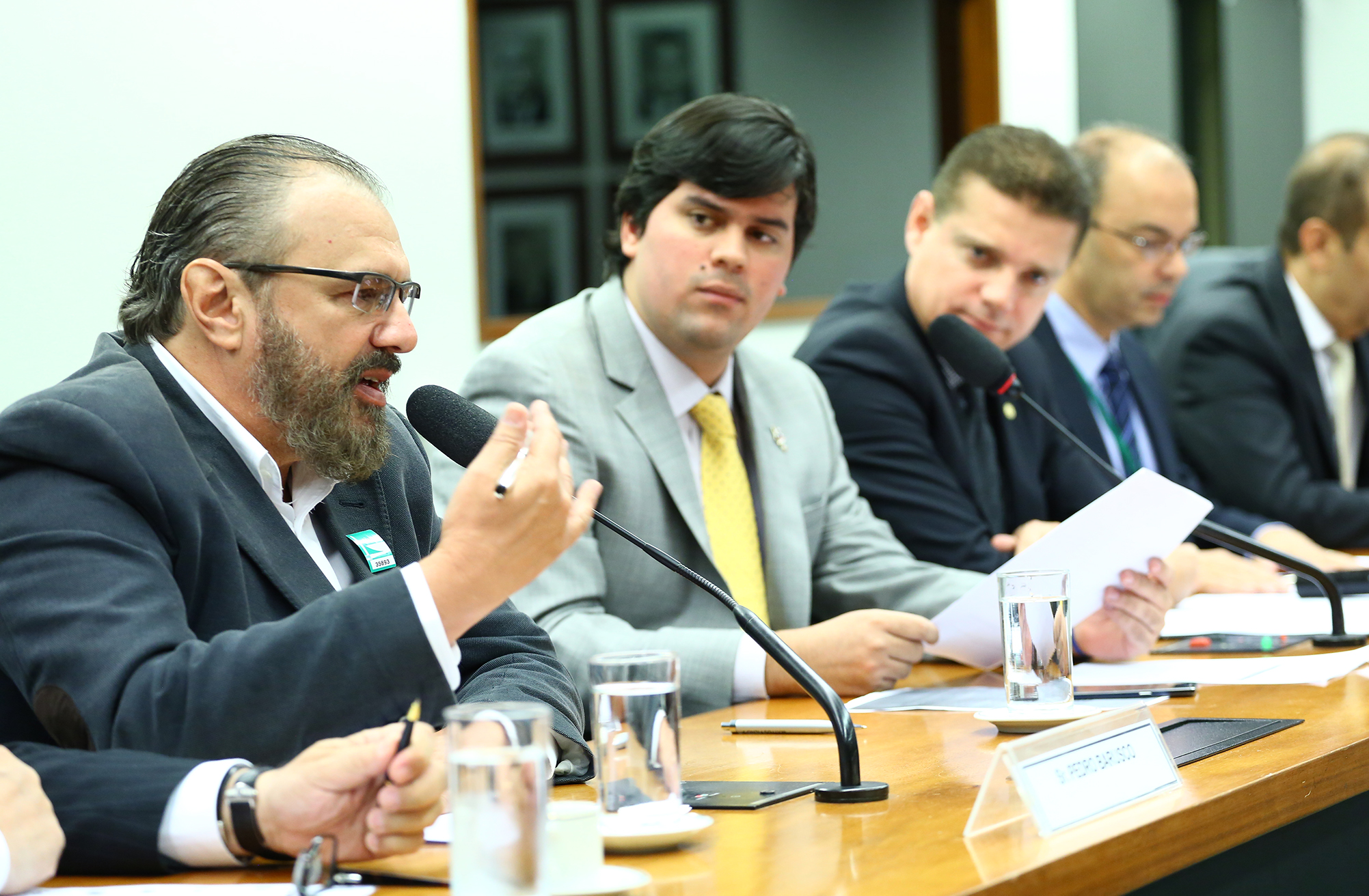 Pedro Barusco em depoimento na CPI do BNDES. | Cleia Viana / Câmara dos Deputados