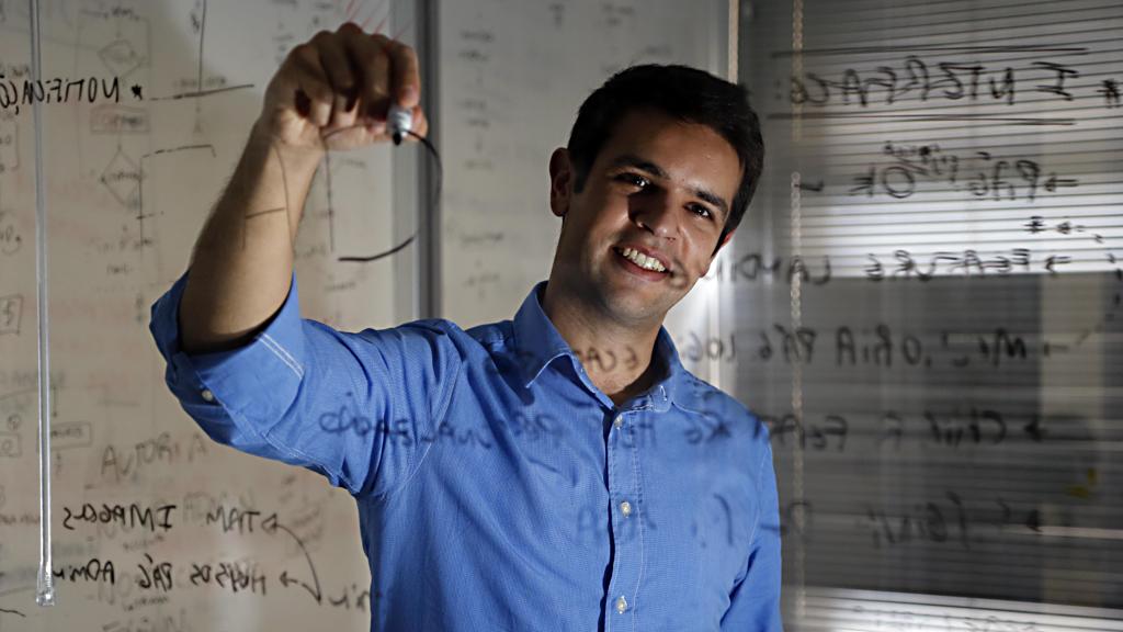 Nilson Filatieri, CEO da EadBox, que está em busca de investidores. | Albari Rosa/Gazeta do Povo