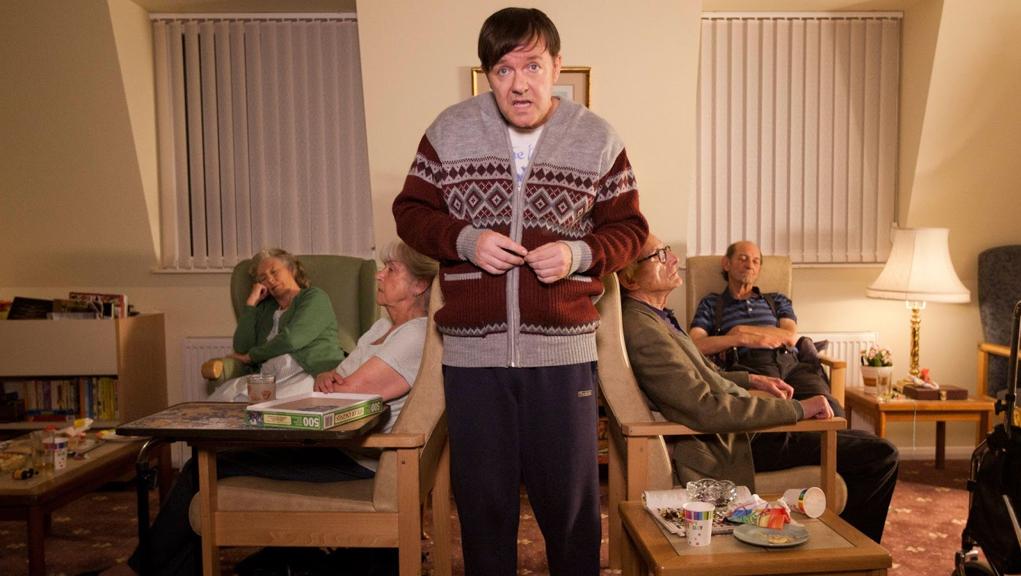 Cena de “Derek”, série disponível na Netflix | Divulgação/