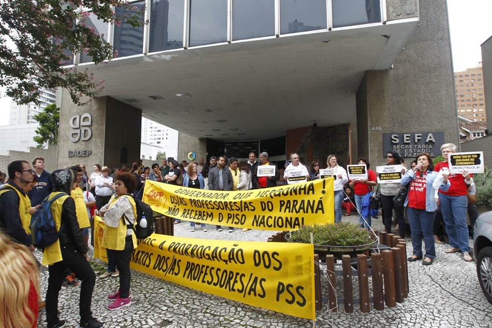 Mauro Ricardo Machado Costa, secretário de Estado da Fazenda, foi alvo de críticas por não liberar orçamento para a educação. | Antônio More/Gazeta do Povo