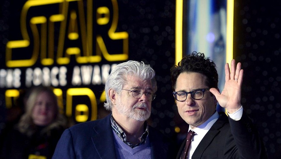 George Lucas e J.J. Abrams na pré-estreia de “O Despertar da Força” em Los Angeles | Kevork Djansezian/Reuters