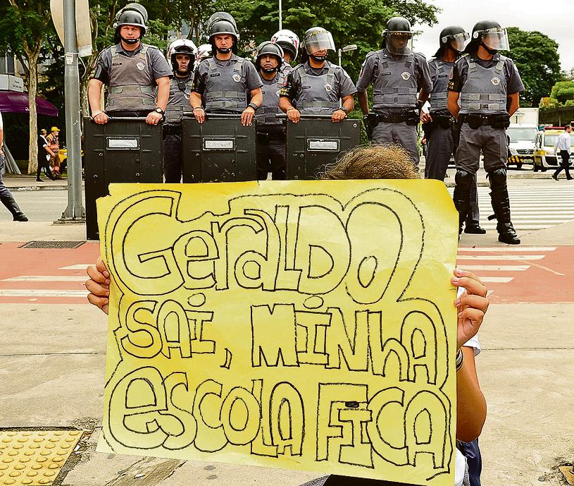 Protesto em São Paulo: após pressão, governo adiou a discussão para 2016. | Rovena Rosa/Agência Brasil