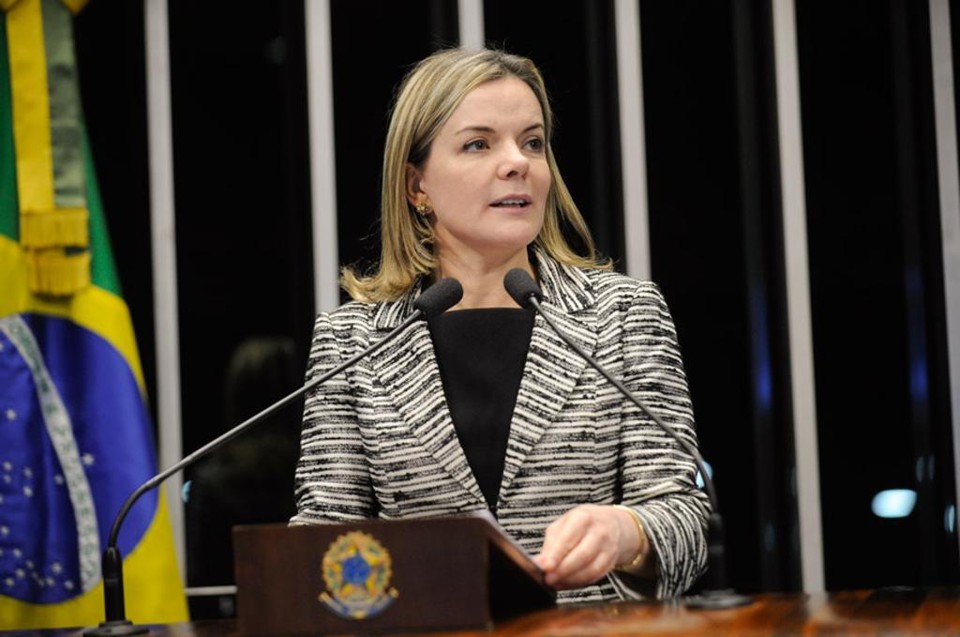 Gleisi Hoffmann: “desrespeito à Constituição”. | Jefferson Rudy
Jefferson Rudy/Agência Senado