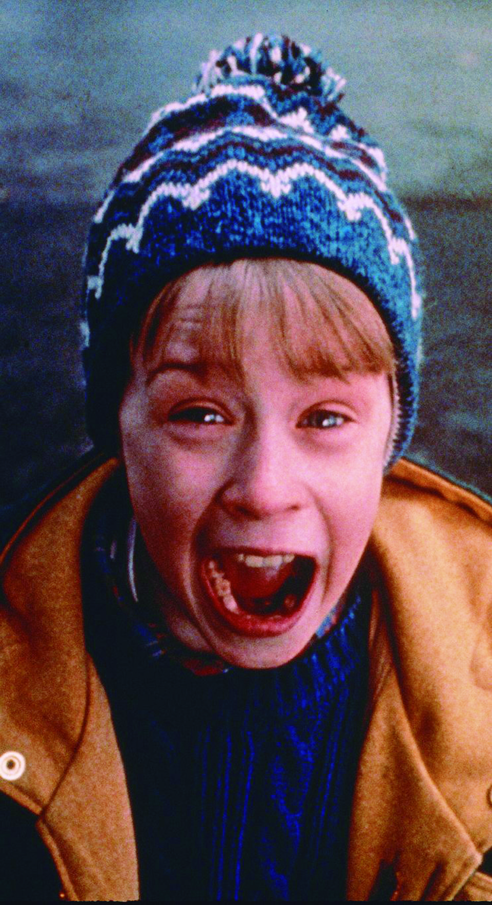 Macaulay Culkin: jovenzinho deixado para trás no filme “Esqueceram de Mim 2”. | Divulgação