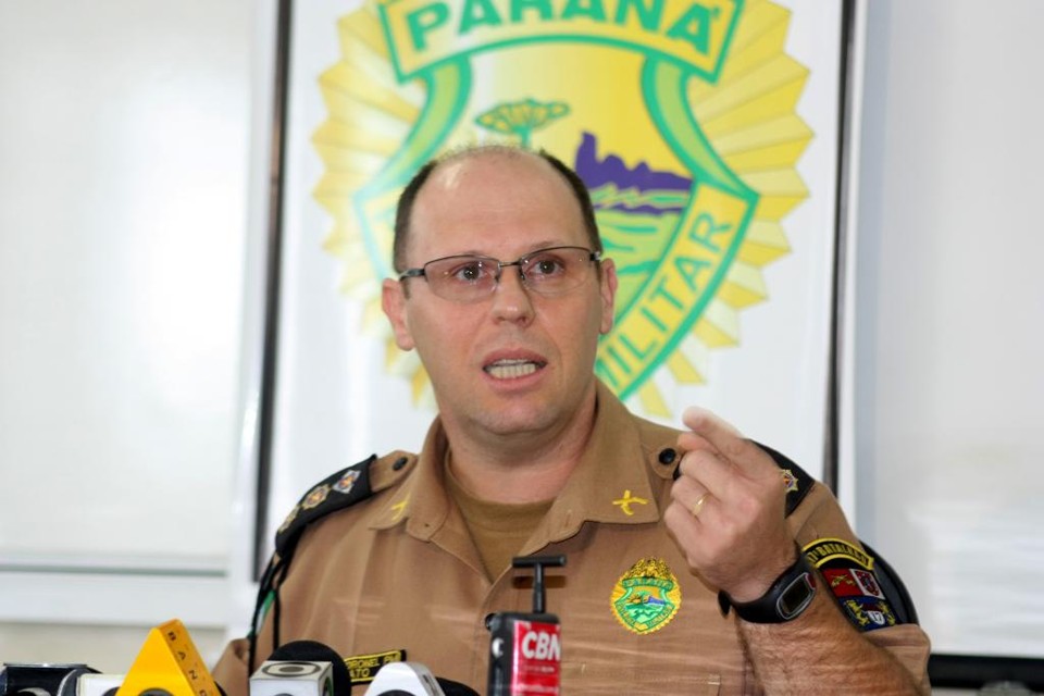 Nota é assinada pelo coronel Maurício Tortato, comandante-geral da PM no Paraná | Átila Alberti/Tribuna do Paraná/Arquivo