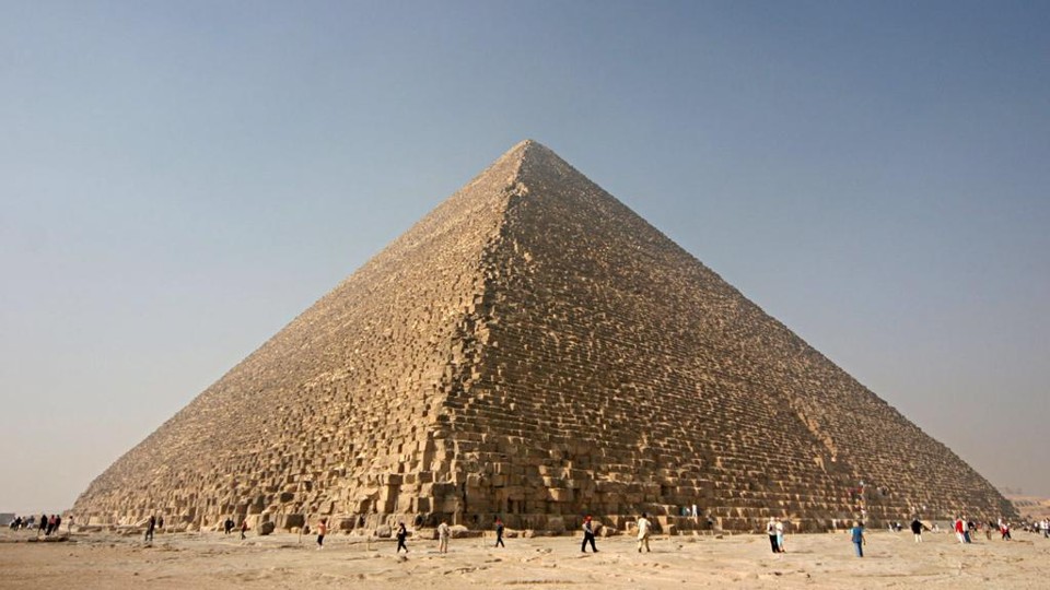 Pirâmide de Quéops, no Egito. | Nina/Wikimedia Commons