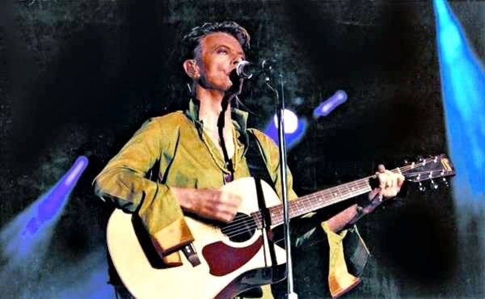 David Bowie em show na Pedreira em 1997 | Prefeitura de Curitiba/Divulgação