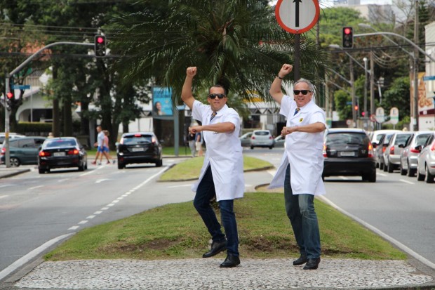 Edu Galdino (à esq.) com o Professor Galdino: campanha unificada na eleição deste ano. | Fernando Tupan/Divulgação
