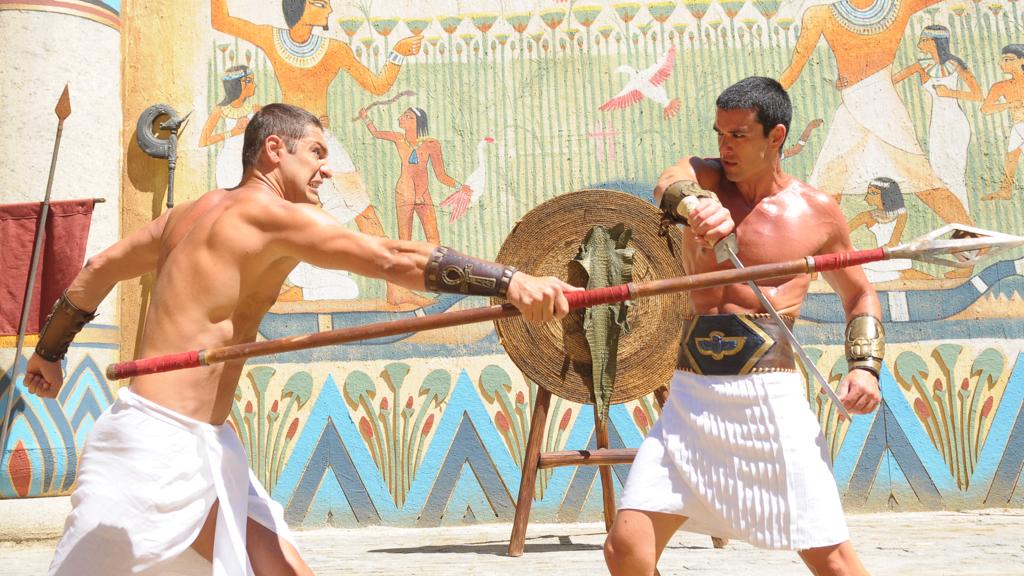 Cena de “Os Dez Mandamentos”. | Divulgação