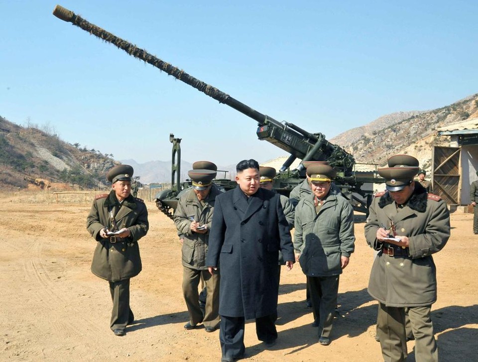 Líder norte-coreano, Kim Jong-Un, abandonou negociações e tem aparentemente intensificado a corrida nuclear no país | AU/af/KCNA