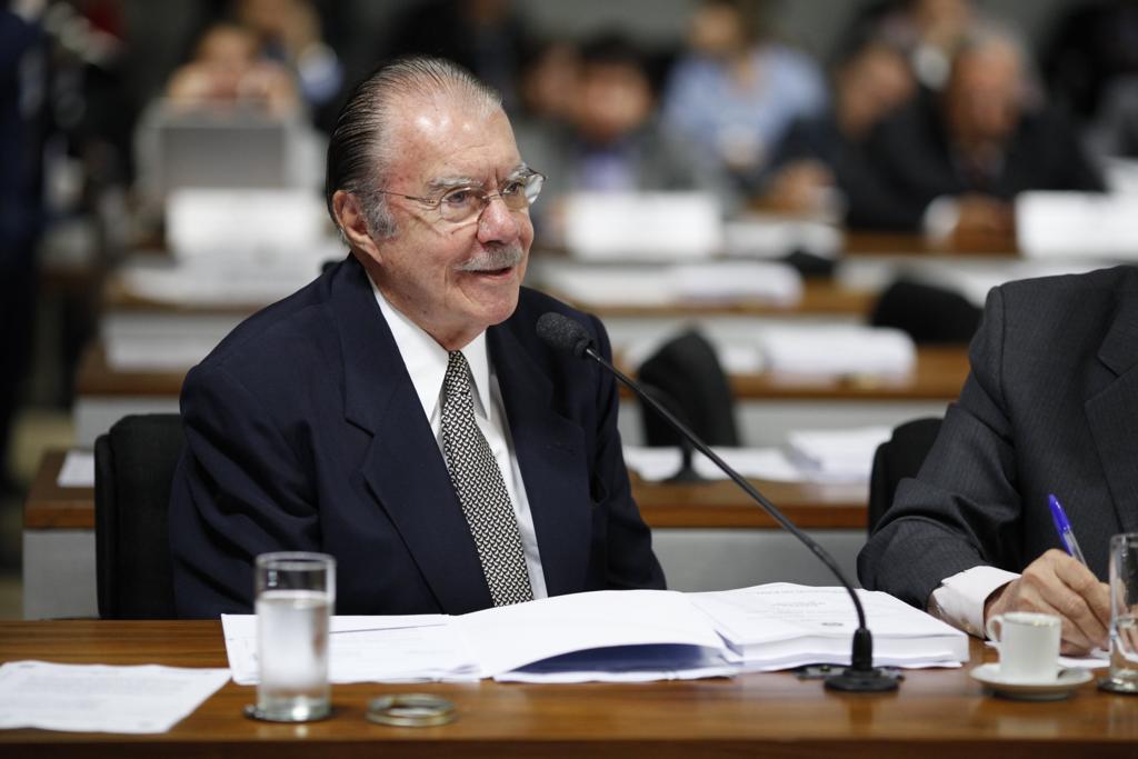 Sarney: acidente em casa. | Arquivo/Senado