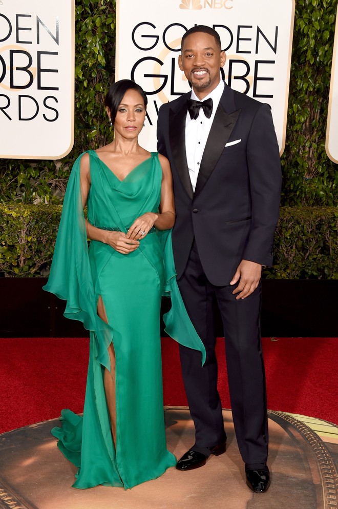 Jada Pinkett e Will Smith. | Jason Merritt/AFP
