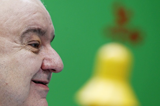 O urbanista Rafael Greca, ex-prefeito de Curitiba é pré-candidato a prefeitura de Curitiba em sabatina nos estúdios da redação da Gazeta do Povo | ANTONIO MORE/GAZETA DO POVO