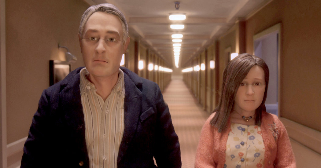 Cena de “Anomalisa”, filme para adultos, com tema adulto, mas feito com bonecos e em stop-motion. | Divulgação