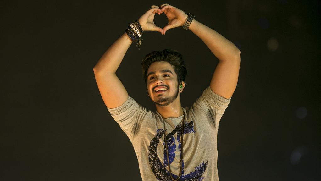 Luan Santana teve a música mais tocada, “Escreve Aí” | Marcelo Andrade/Gazeta do Povo