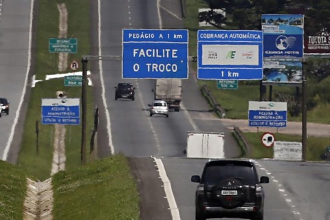 Pedágio na BR-277: para autorizar a renovação do pedágio no Paraná, governo federal vai exigir ampliação das obras , incluindo a duplicação de todo o Anel de Integração. | Felipe Rosa/Tribuna do Paraná