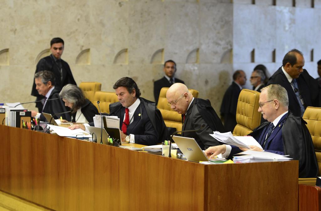 Plenário do STF: posicionamento diferente sobre temas polêmicos. | José Cruz/Agência Brasil