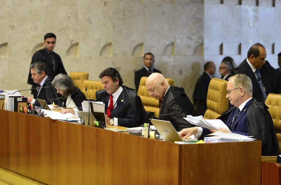 Plenário do STF: posicionamento diferente sobre temas polêmicos. | José Cruz/Agência Brasil