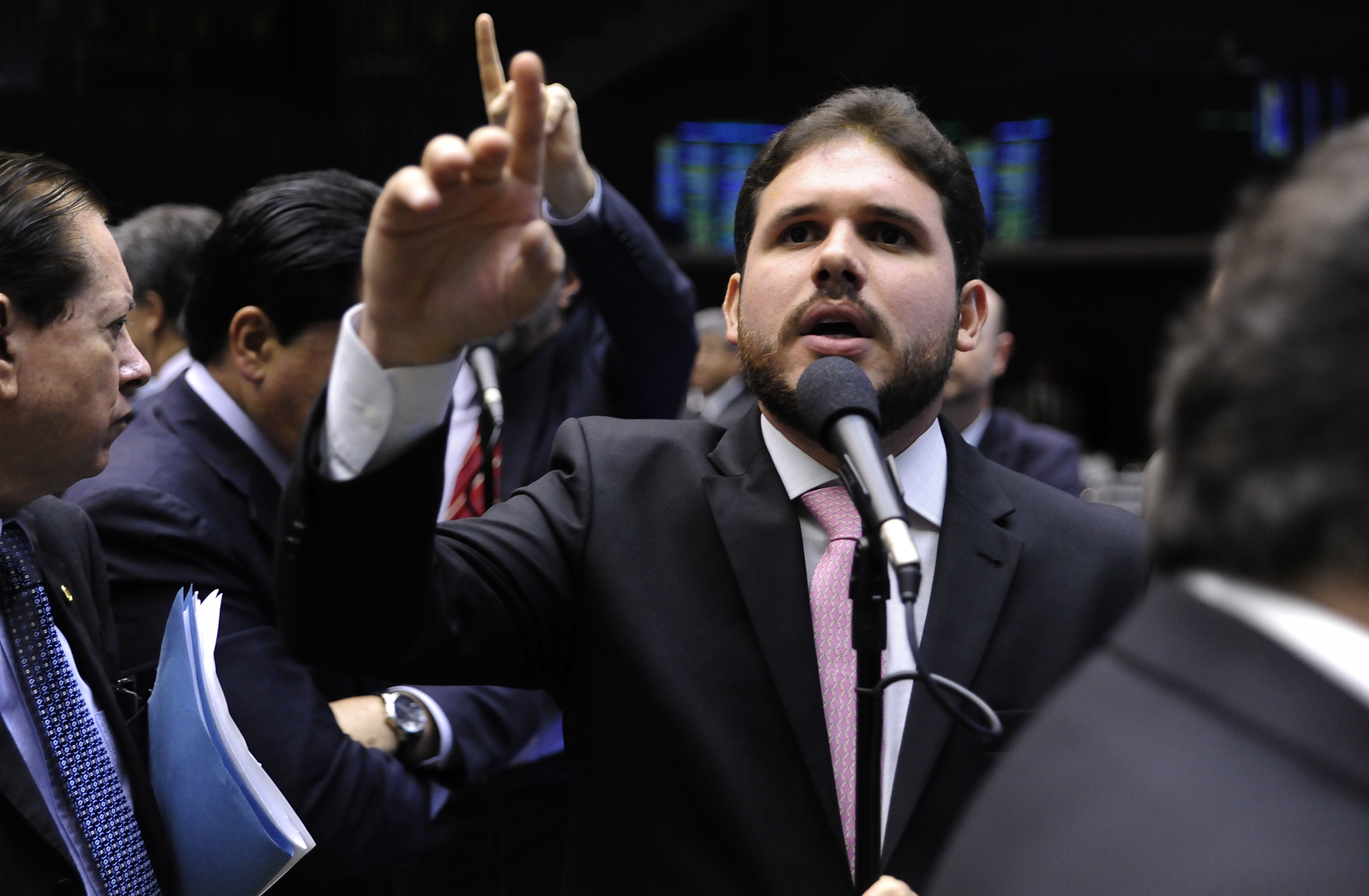 Deputado Hugo Motta: paraibano busca ganhar a liderança do PMDB na Câmara Federal. | Alex Ferreira/ Câmara dos Deputados