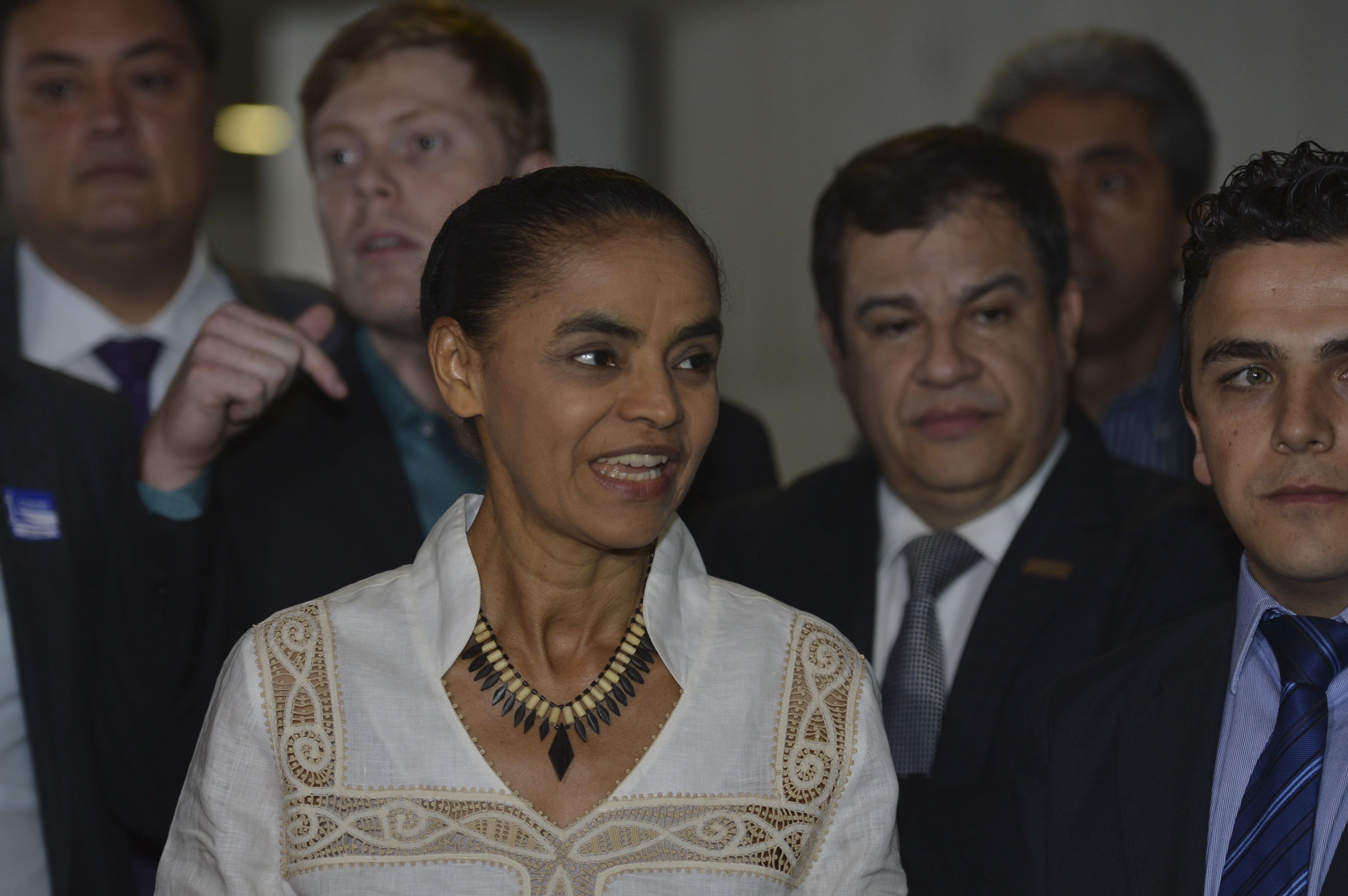 Marina Silva voltou a criticar o governo Dilma Rousseff: em defesa da cassação. | José Cruz/ Agência Brasil