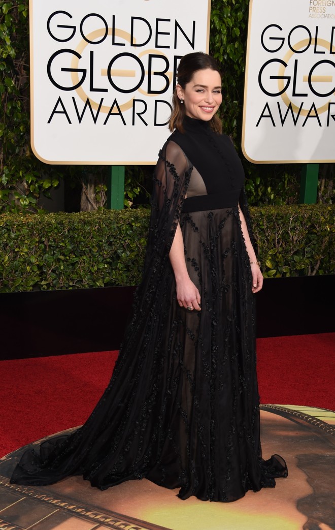 Emilia Clarke (“Game of Thrones”). | VALERIE MACON/AFP