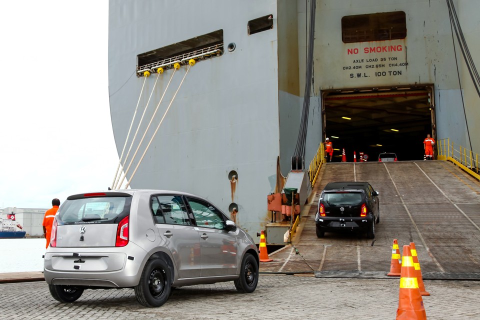 Novos acordos comerciais com países sul-americanos, além da Argentina, favorecerão as vendas externas de automóveis. | Pedro Danthas/Volkswagen