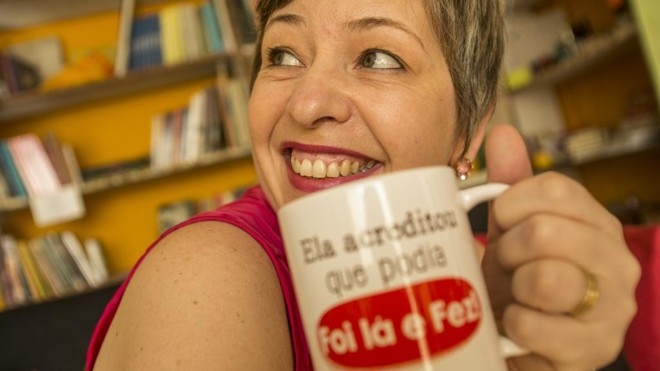 Lênia Luz , uma das criadoras do círculo de empreendedoras em Curitiba. | Marcelo Andrade/Gazeta do Povo