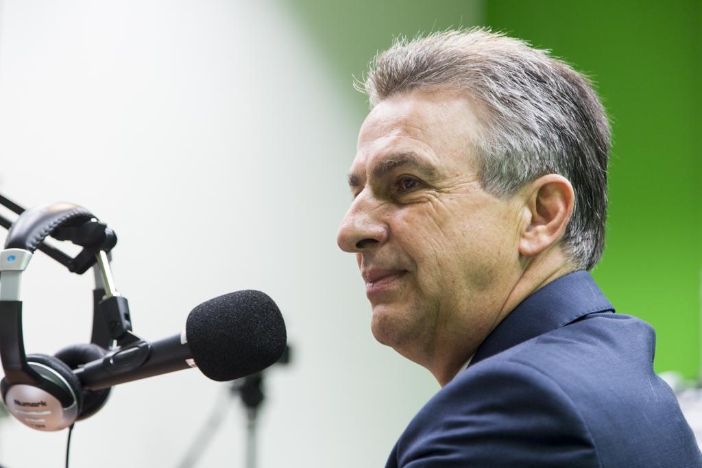 Tadeu Veneri foi o primeiro entrevistado na série com pré-candidatos a prefeito de Curitiba. | Henry Milleo/Gazeta do Povo