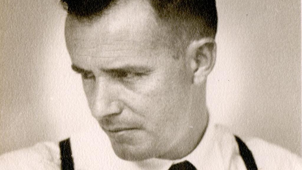 O maestro Herrmann ainda jovem. | Arquivo pessoal