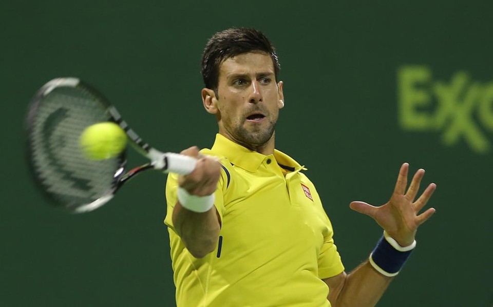 Djokovic  disse que não teve contato direto com os apostadores e repudiou a entrega de jogos. | Karim Jaafar/AFP