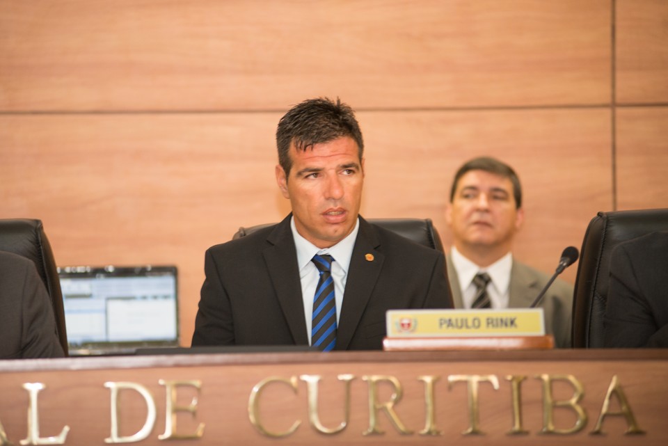Vereador Paulo Rink troca de partido pode acarretar na perda do mandato. | Lucas Pontes/Gazeta do Povo