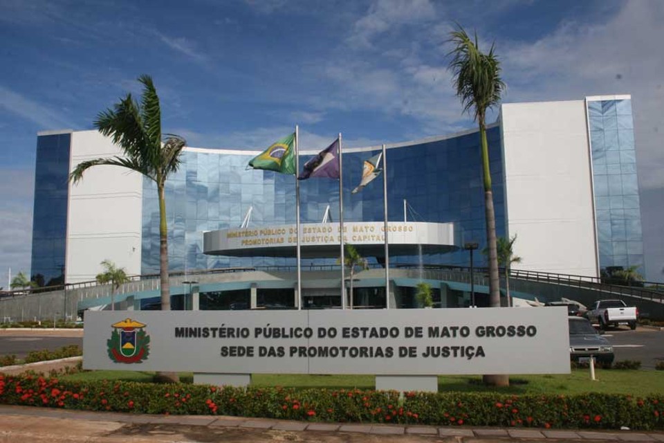 Sede do Ministério Público do Mato Grosso: caso de supersalários no mês de dezembro. | Divulgação