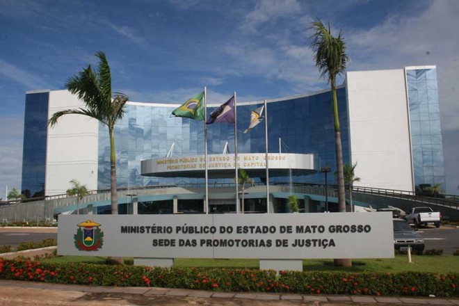 Sede do Ministério Público do Mato Grosso: caso de supersalários no mês de dezembro. | Divulgação