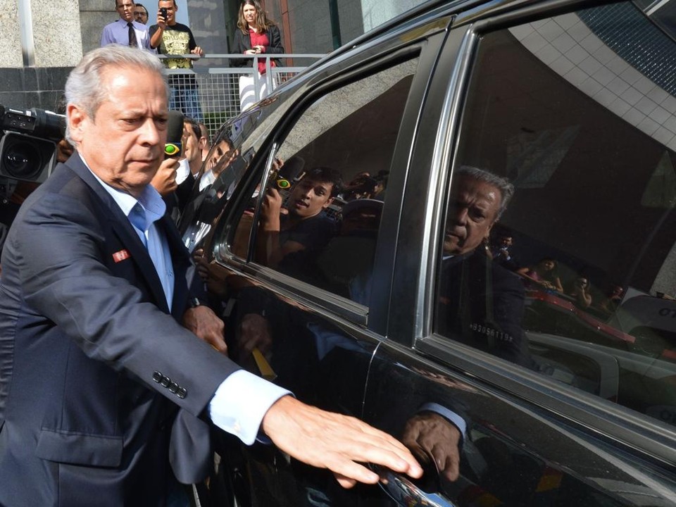 Ex-ministro José Dirceu: PT aguarda com expectativa o depoimento do ex-chefe da Casa Civil de Lula. | Fabio Rodrigues Pozzebom/Agência Brasil