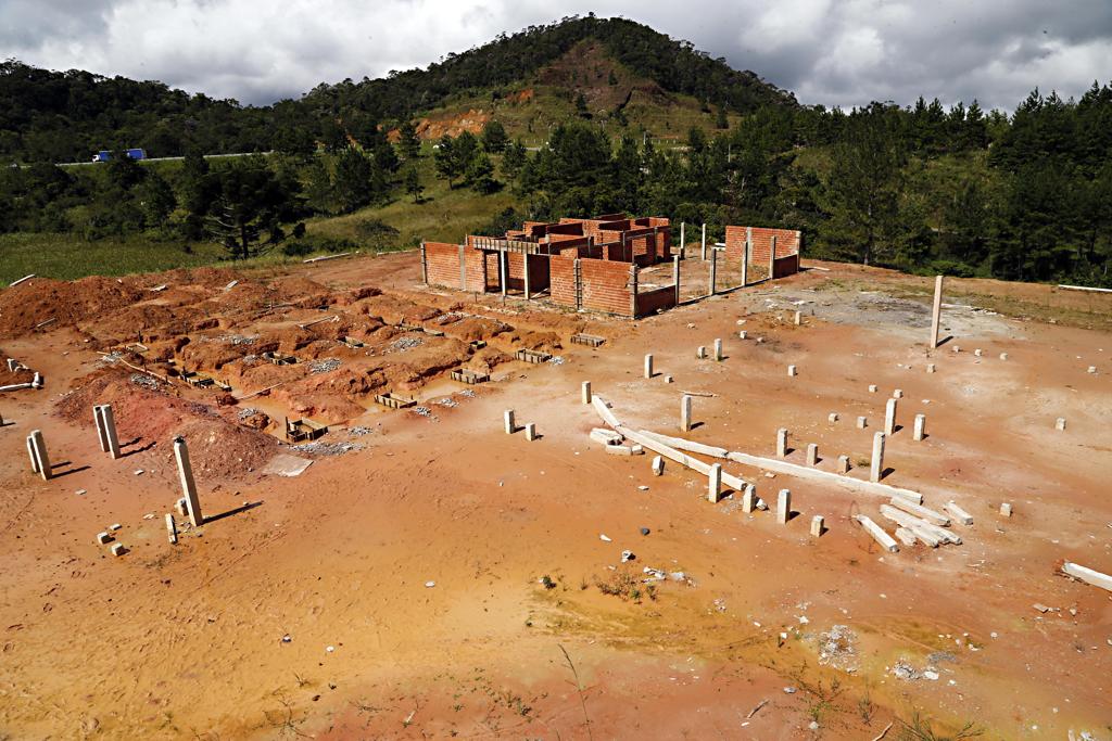 Empreiteira Valor abandonou obra em Campina Grande do Sul. | Albari Rosa/Gazeta do Povo