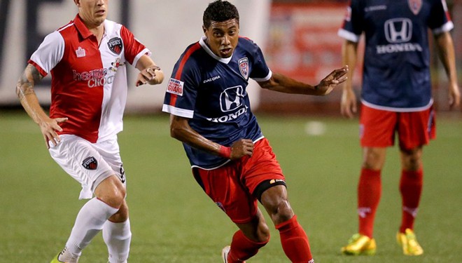 Kleberson será a novidade no Fort Lauderdale Strikers. | Divulgação Fort Lauderdale Strikers/