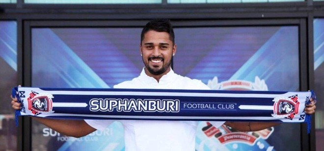 Após ano ruim no Atlético, jogador tentará a sorte no futebol tailandês. | Divulgação/Suphanburi