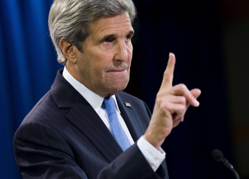 Secretário de Estado dos EUA, John Kerry, externou sua preocupação com a situação atômica envolvendo a Coreia do Norte e seus aliados | SAUL LOEB/AFP