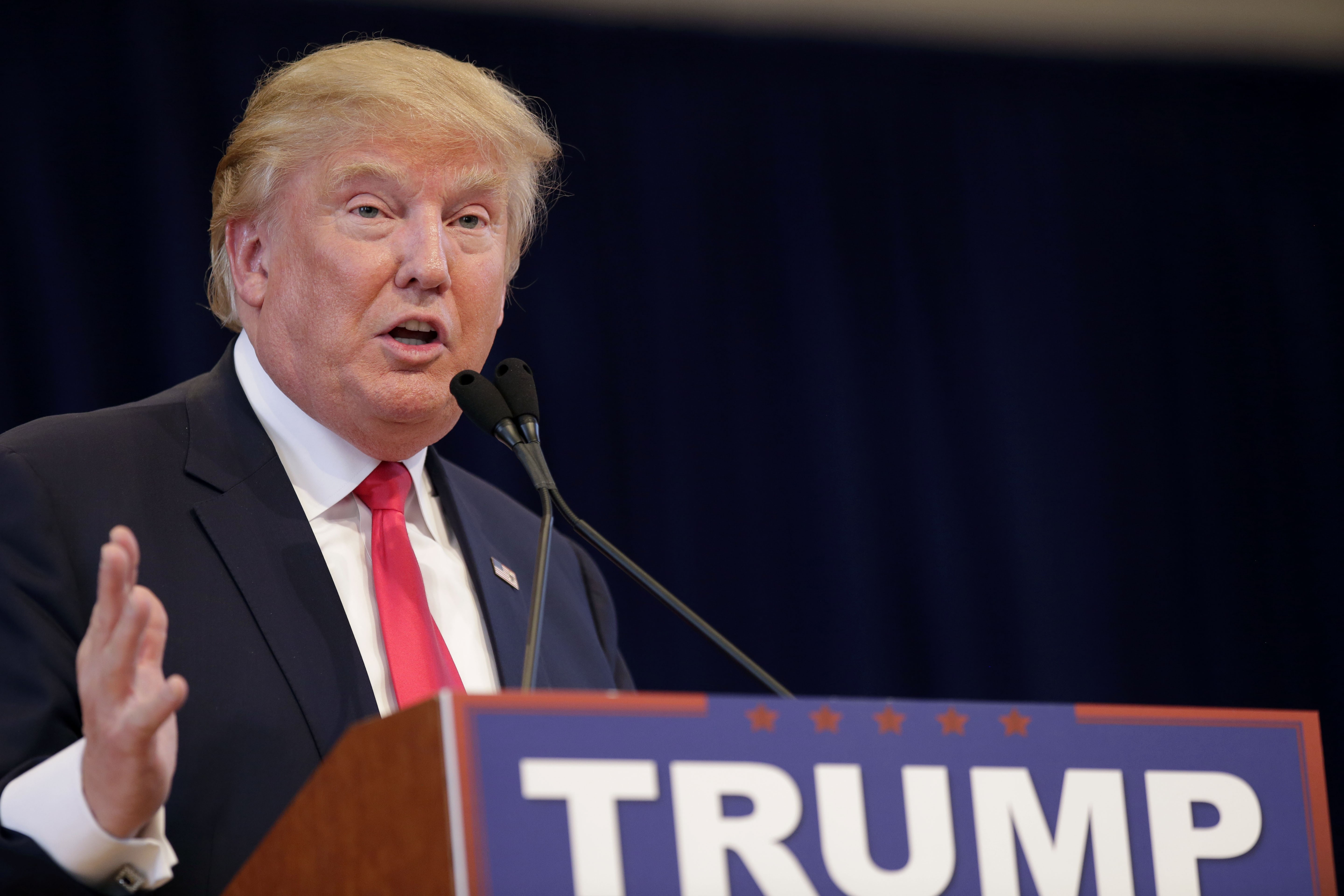 Donald Trump disputa pela candidatura pelo partido Republicano | Joshua LOTT/AFP