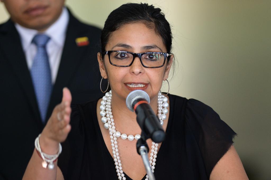 Delcy Rodriguez ressaltou desejo de que empresas brasileiras invistam na Venezuela | Andressa Anholete/AFP
