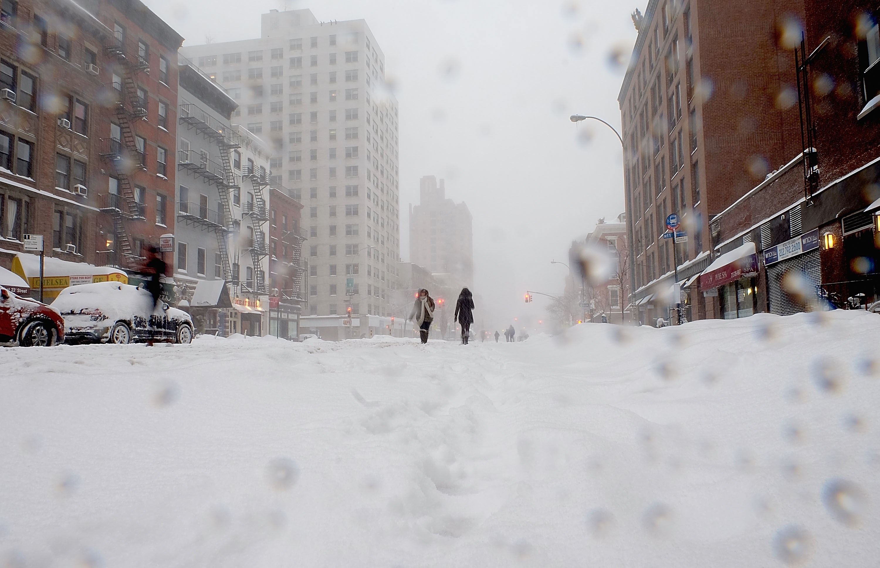Dezoito estados do país têm alerta ou aviso de tempestade | Jamie McCarthy/AFP