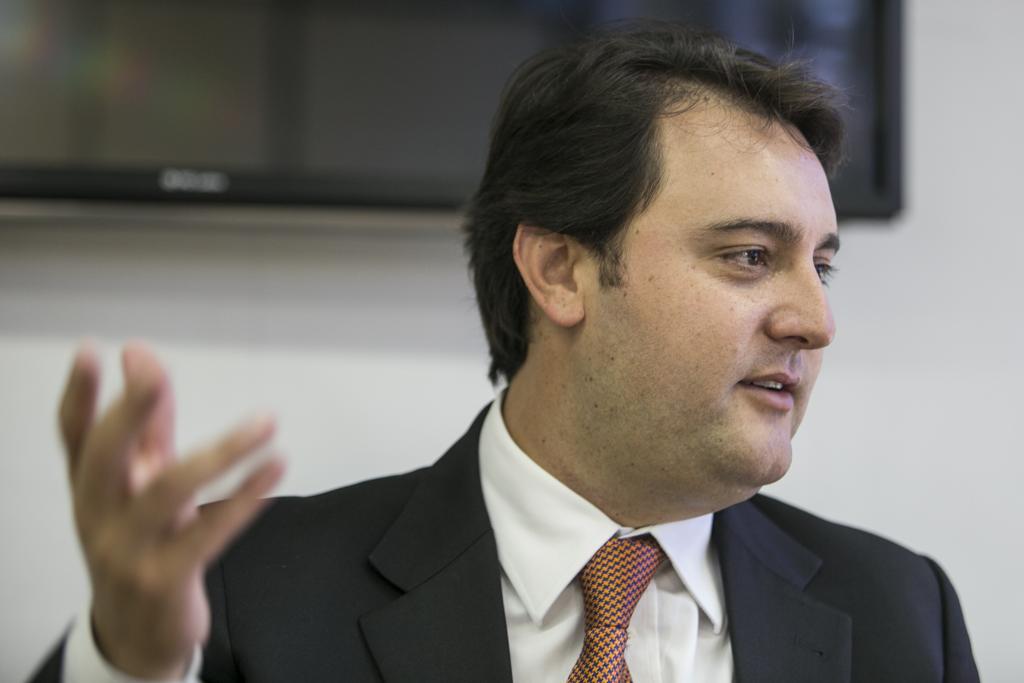 Ratinho Jr. não poupou críticas ao prefeito Gustavo Fruet e defendeu gestão de Beto Richa. | Marcelo Andrade/Gazeta do Povo